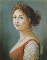 Elisabeth Louise Vigee Lebrun  - Bilder Gemälde - Portrait of Louisa, Queen of Prussia