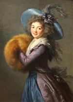 Elisabeth Louise Vigee Lebrun  - Bilder Gemälde - Portrait of Madame Mole-Raymond