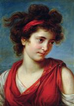 Elisabeth Louise Vigee Lebrun  - Bilder Gemälde - Portrait of Maguerite Porporati