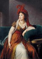 Elisabeth Louise Vigee Lebrun  - Bilder Gemälde - Princess Galitzine