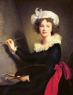 Elisabeth Louise Vigee Lebrun  - Bilder Gemälde - Self Portrait