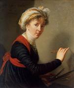 Elisabeth Louise Vigee Lebrun  - Bilder Gemälde - Self portrait