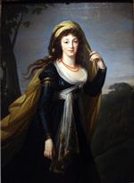 Elisabeth Louise Vigee Lebrun  - Bilder Gemälde - Theresa, Countess Kinsky