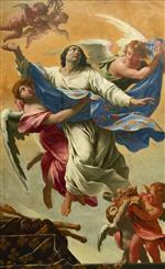 Simon Vouet - Bilder Gemälde - Apotheosis of St. Louis