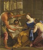 Simon Vouet - Bilder Gemälde - Artemisia Building the Mausolaeum