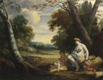 Simon Vouet - Bilder Gemälde - Ceres and Harvesting Cupids