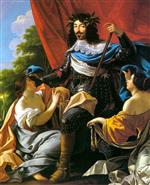 Simon Vouet - Bilder Gemälde - Louis XIII