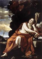 Simon Vouet  - Bilder Gemälde - St Mary Magdalene