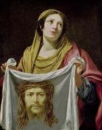 Simon Vouet  - Bilder Gemälde - St. Veronica Holding the Holy Shroud 