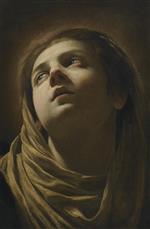 Simon Vouet  - Bilder Gemälde - The Virgin