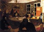 Edouard Vuillard - Bilder Gemälde - A Family Evening
