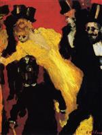 Bild:A Theater Corridor with Toulouse-Lautrec