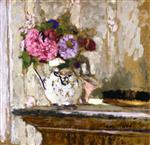 Edouard Vuillard - Bilder Gemälde - Anemones in a Jug