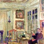 Edouard Vuillard - Bilder Gemälde - Arthur Fontaine Reading