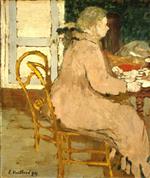 Edouard Vuillard  - Bilder Gemälde - Breakfast