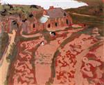 Edouard Vuillard  - Bilder Gemälde - Breton Landscape, Saint-Jacut