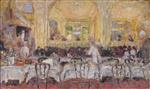Edouard Vuillard  - Bilder Gemälde - Café Wepler