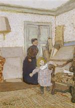Edouard Vuillard  - Bilder Gemälde - First Steps