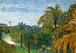 Edouard Vuillard  - Bilder Gemälde - Garden in Cannes