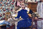 Edouard Vuillard  - Bilder Gemälde - Interior 