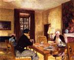 Edouard Vuillard  - Bilder Gemälde - Intimacy