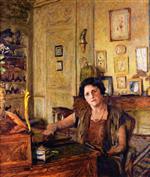 Edouard Vuillard  - Bilder Gemälde - La Comtesse Raoul de Ricci