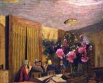 Edouard Vuillard  - Bilder Gemälde - La partie de cartes