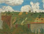 Edouard Vuillard  - Bilder Gemälde - Landscape in the Ile-de-France