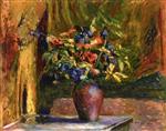 Edouard Vuillard  - Bilder Gemälde - Larkspur and Geraniums