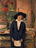 Edouard Vuillard  - Bilder Gemälde - Lucie Belin Smiling