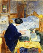 Edouard Vuillard  - Bilder Gemälde - Lucy Hessel Reading