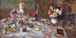 Edouard Vuillard  - Bilder Gemälde - Luncheon