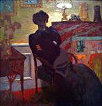 Edouard Vuillard  - Bilder Gemälde - Madame Hessel at Home