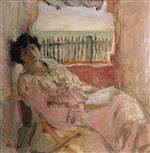 Edouard Vuillard  - Bilder Gemälde - Madame Hessel at the Seashore