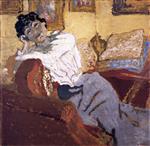 Edouard Vuillard  - Bilder Gemälde - Madame Hessel in Her Boudoir
