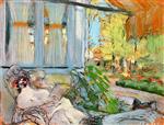 Bild:Madame Hessel Reading on the Terrace of Clos Cézanne