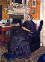 Edouard Vuillard  - Bilder Gemälde - Madame Louis Kapferer