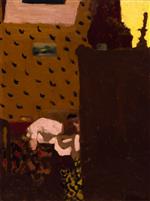 Edouard Vuillard  - Bilder Gemälde - Madame Rousel au Chiffonier