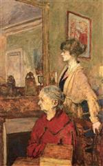 Bild:Madame Vuillard and Annette, rue de Calais