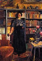 Edouard Vuillard  - Bilder Gemälde - Mademoiselle Jacqueline Fontaine