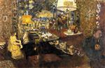 Edouard Vuillard  - Bilder Gemälde - Misia at the Piano
