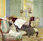 Edouard Vuillard  - Bilder Gemälde - Misia on a Chaise Longue