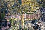 Edouard Vuillard  - Bilder Gemälde - Oak Tree and Fruit Seller