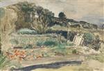 Edouard Vuillard  - Bilder Gemälde - Paysage (Landscape)