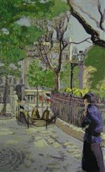 Edouard Vuillard  - Bilder Gemälde - Place Vintimille