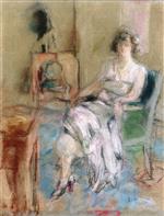 Edouard Vuillard  - Bilder Gemälde - Portrait of Madame Rosengart