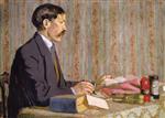 Edouard Vuillard  - Bilder Gemälde - Portrait of Rene Blum