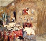 Edouard Vuillard  - Bilder Gemälde - Portrait of the Artist's Mother