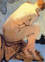 Edouard Vuillard  - Bilder Gemälde - Seated Nude