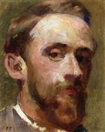 Edouard Vuillard  - Bilder Gemälde - Self Portrait